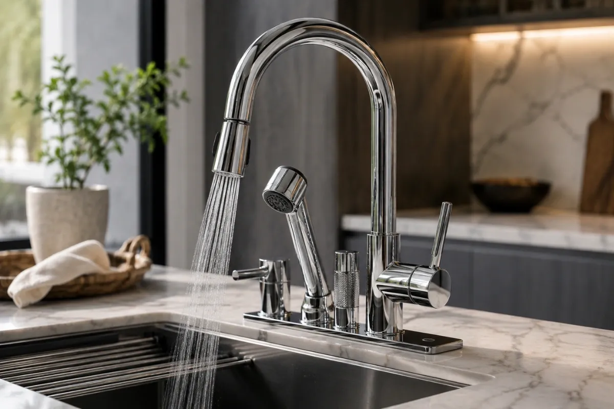 Deck-Mixer Taps: Combining Functions on One Deck with Style and Efficiency