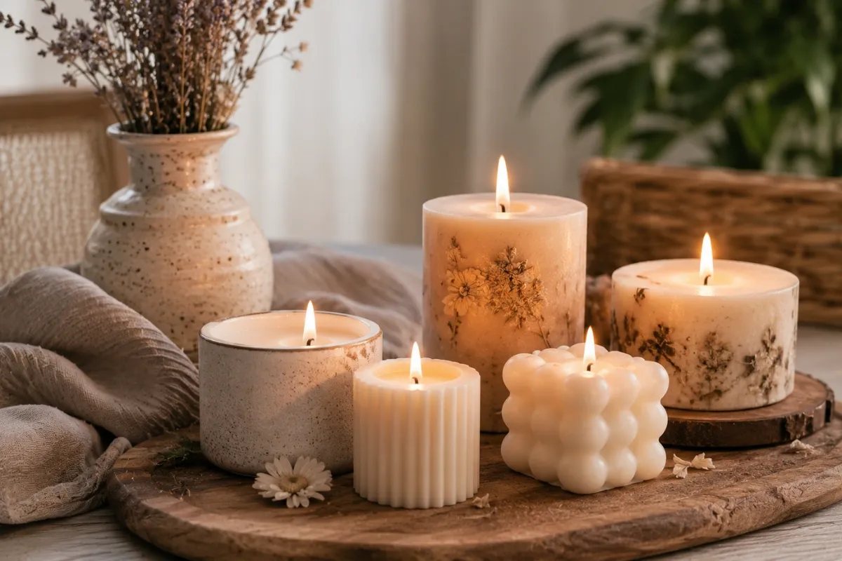 Handcrafted Candles That Fill Your Home with Warmth and Natural Fragrance