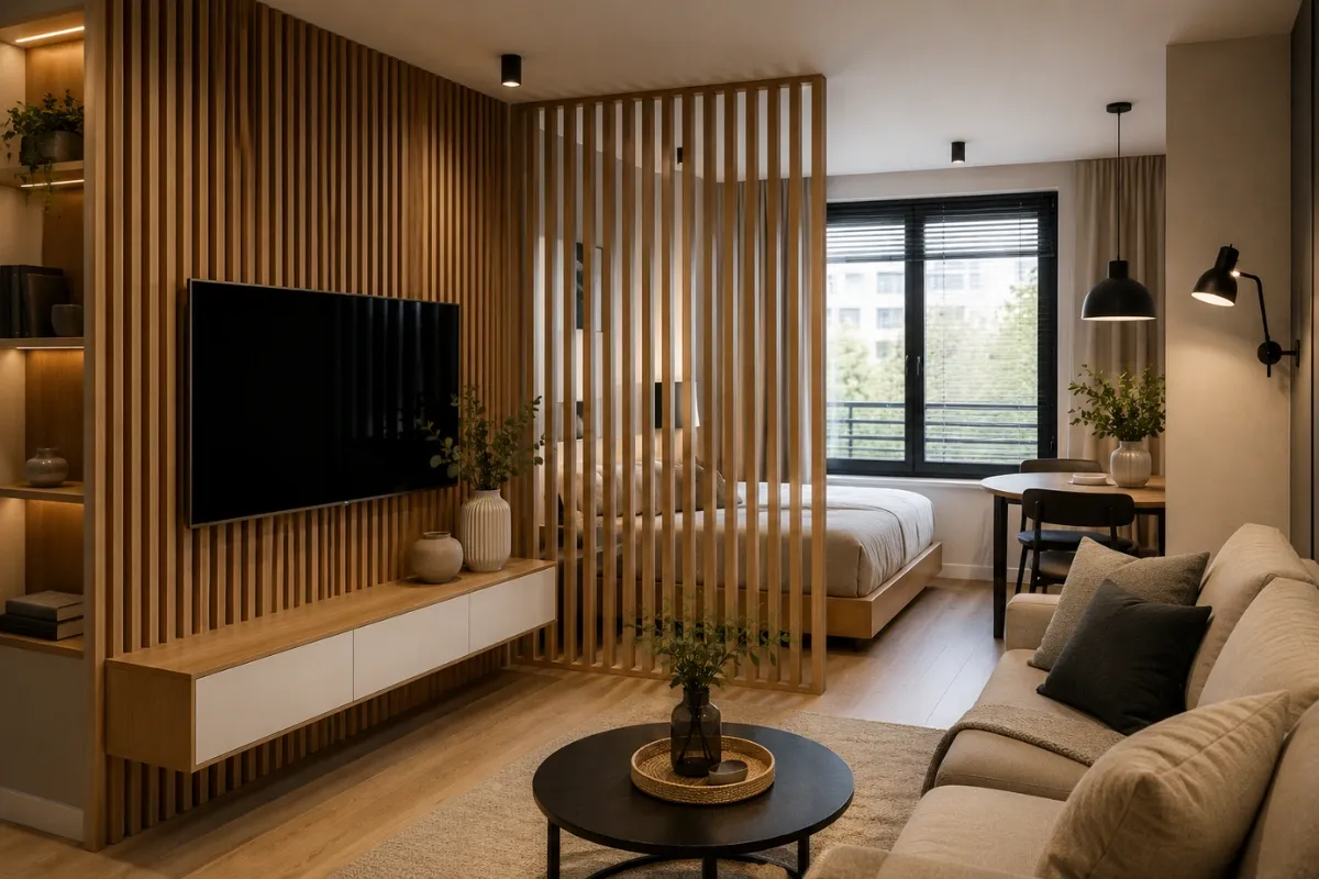 Stylové Nástěnné Lamelové Designy Pro Maximální Využití Prostoru V Malých Bytech