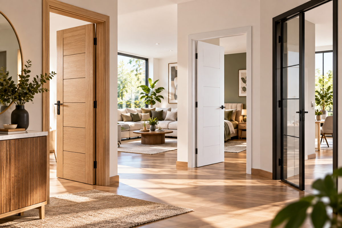 Moderní Designy Interiérových Dveří, Díky Kterým Bude Váš Pokoj Vypadat Větší A Stylovější